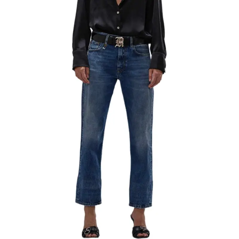 R13 Cropped Straight Jeans-2
