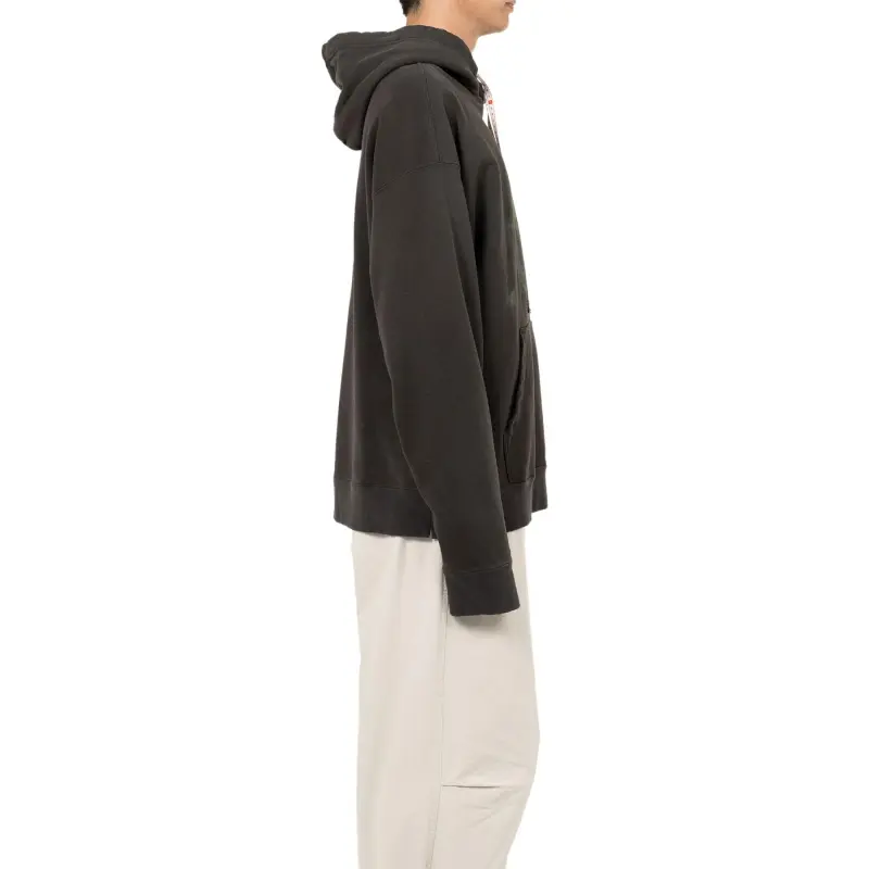 Maison Mihara Yasuhiro Smiely Face print Distressed Hoodie-4