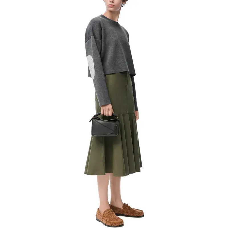LOEWE SS25 Women's Pre Selection Collection Sweater Women's Dark Gray-1