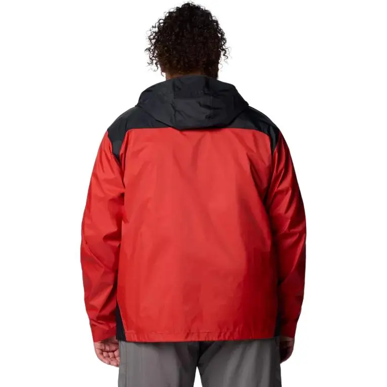 Columbia Glennaker Lake 2 Rain Jacket Jackets Coats Men's Sail Red/Black-1