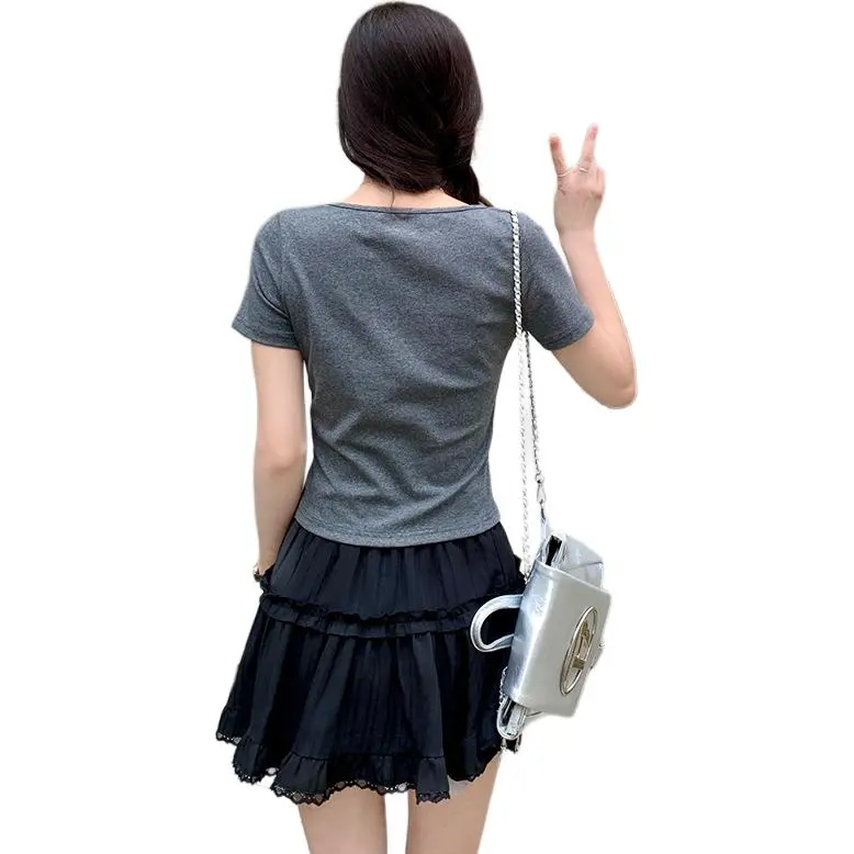Dior Beauty Set in Sleeve T Shirt Women's-1