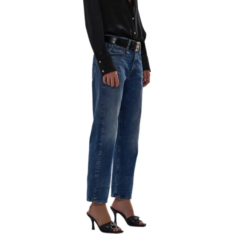 R13 Cropped Straight Jeans-5