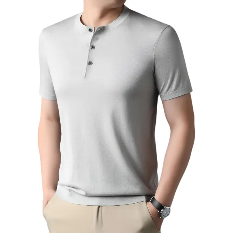 PIERRE CARDIN Knitted Fabric T Shirt Men's-1