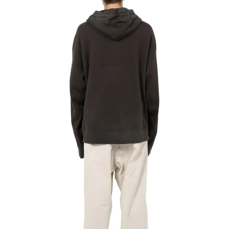 Maison Mihara Yasuhiro Smiely Face print Distressed Hoodie-3
