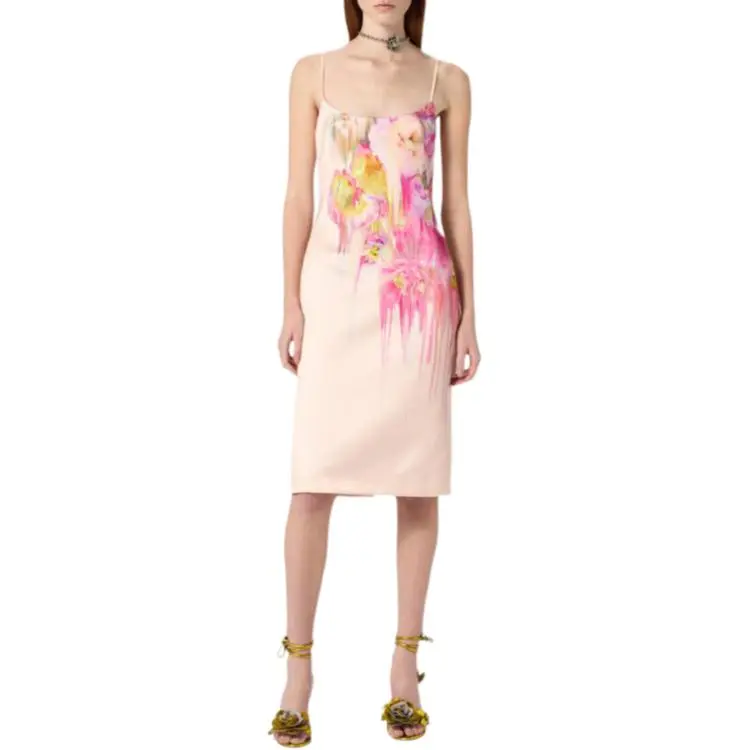Blumarine Floral print Midi Dress-2