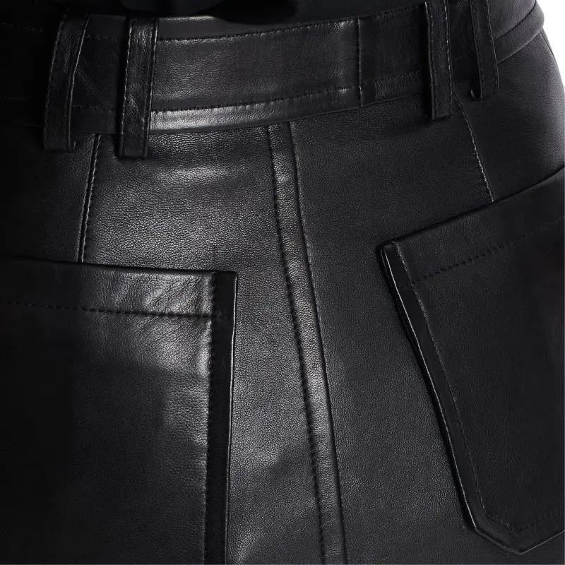 BALMAIN Belted Skirt-7