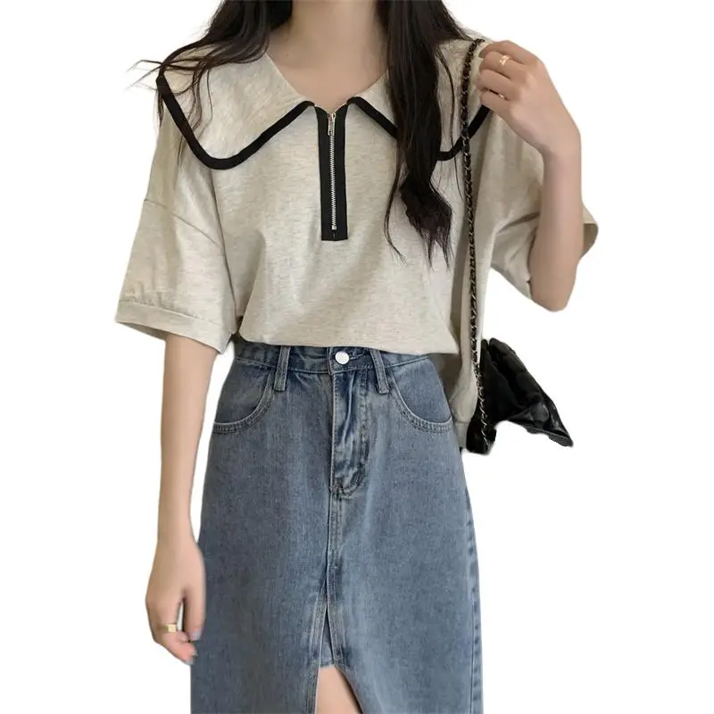 The Temptation Of The Muse Drop Shoulder Sleeve T Shirt Women's-1