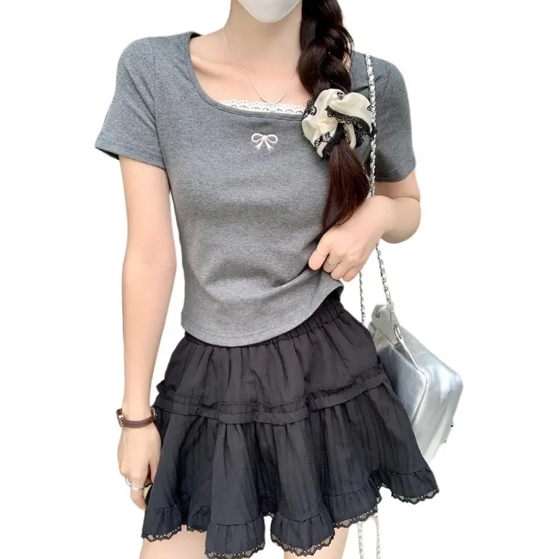 Dior Beauty Set in Sleeve T Shirt Women's-3