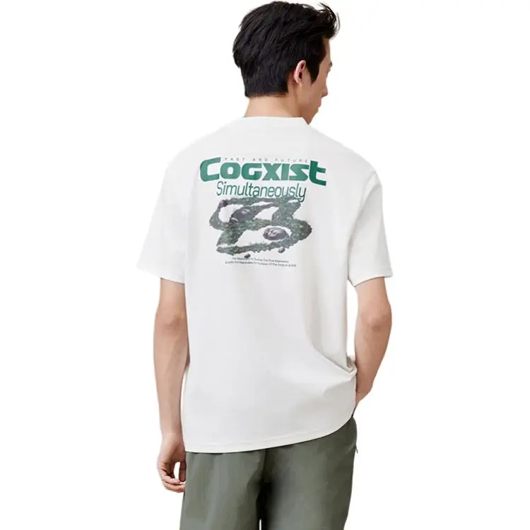GXG T Shirts Men Raw White-0