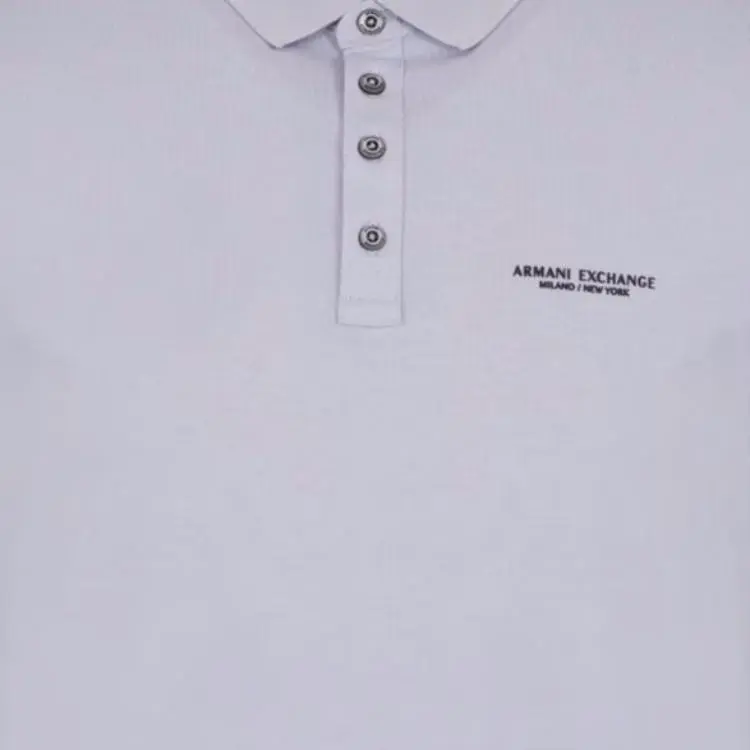 ARMANI EXCHANGEAE SS25 Polo Shirt Men's Purple-1
