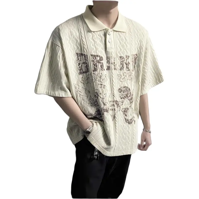 BEAR UNION Polo Shirt Unisex Ecru-3