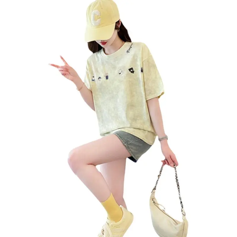 KAISER Drop Shoulder Sleeve T Shirt Women's-10