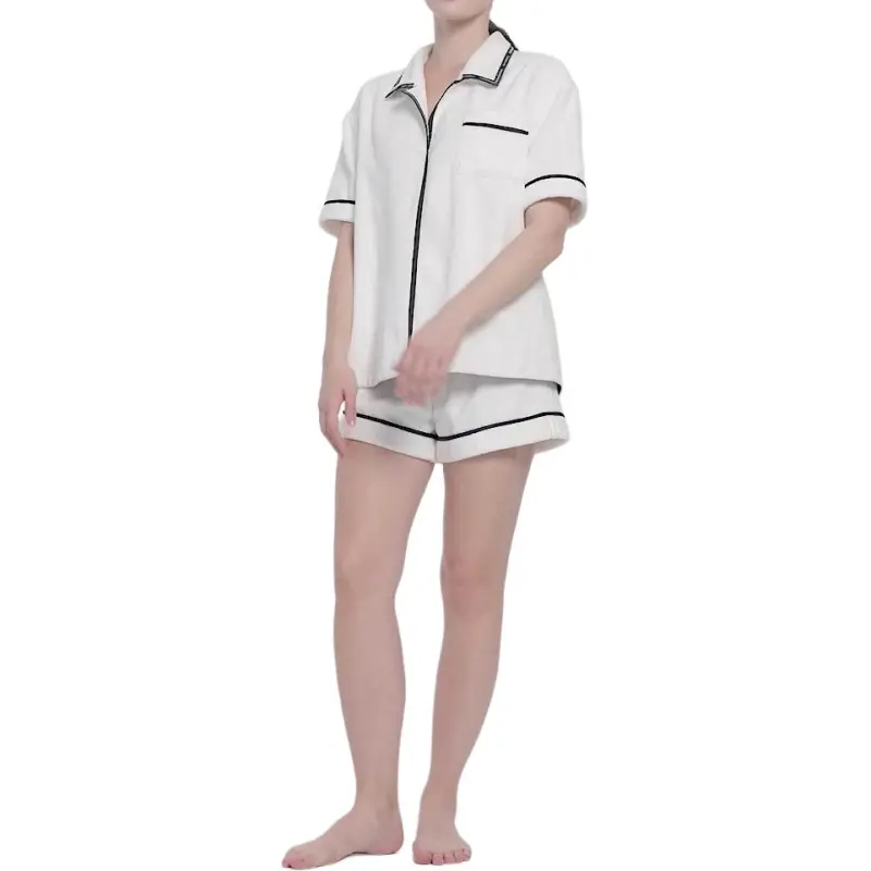 SILKY MIRACLE FW24 Pajama Set Women's White-1