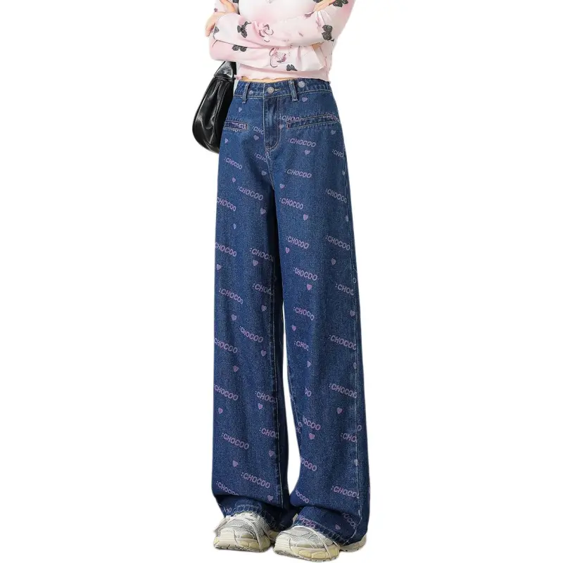  CHOCOOLATE Jeans Women's Dark Blue-1