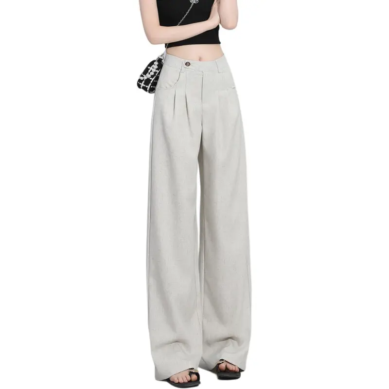 CCAABB Casual Pants Women's GYL/Heather Gray-1