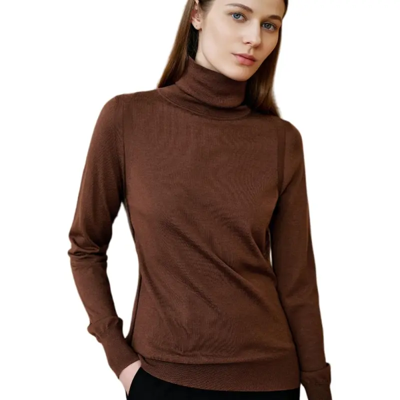 INSUN Knitwear Women's Camel-3
