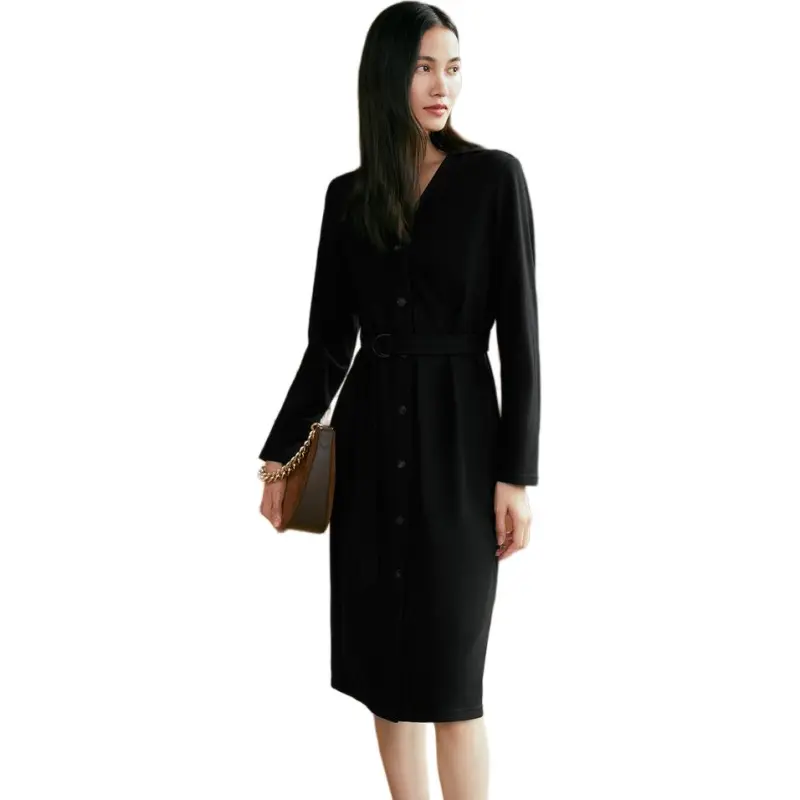 INSUN Long Sleeved Dress Women's-2