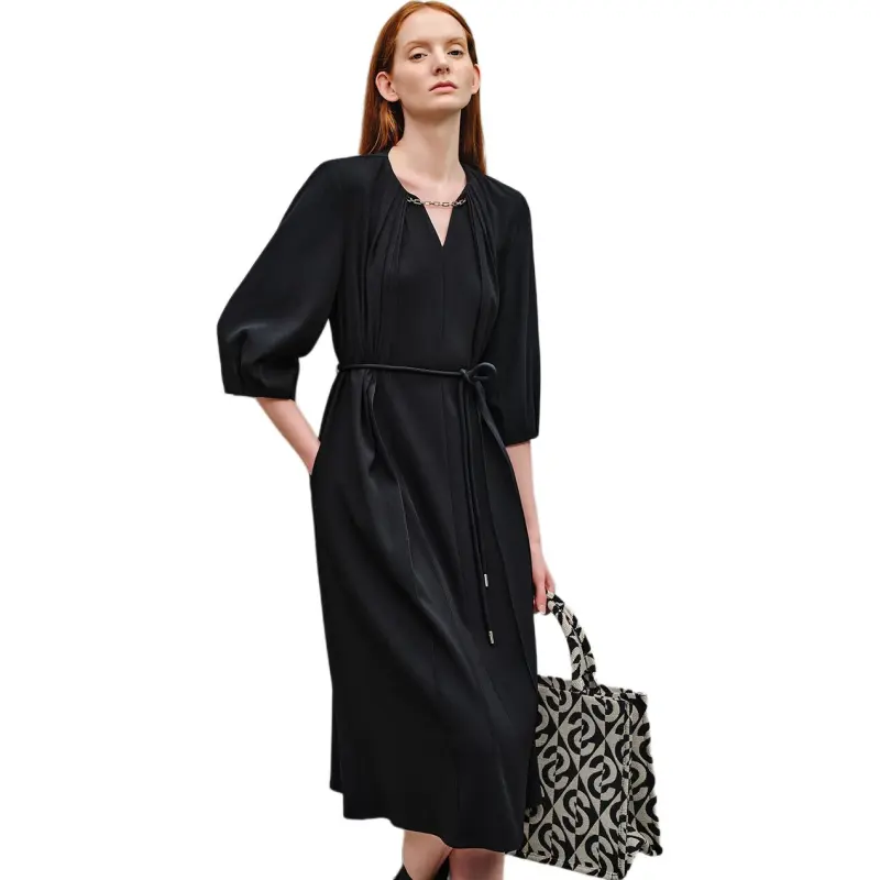 INSUN Short Sleeved Dress Women's-1