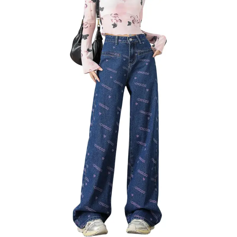  CHOCOOLATE Jeans Women's Dark Blue-2