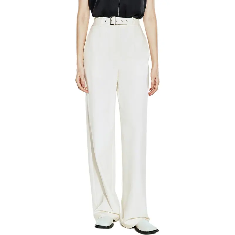 COVERINS Casual Pants Women's White-2