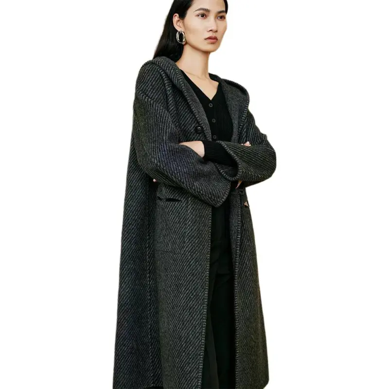 INSUN Coats Women's Gray-4