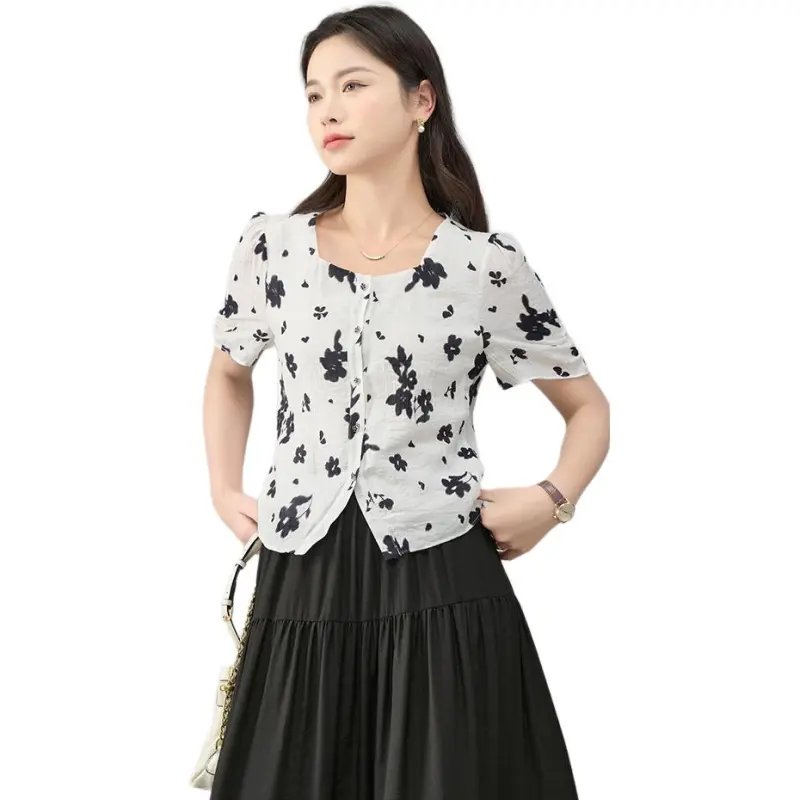 YALIDA Shirts Women's White-1