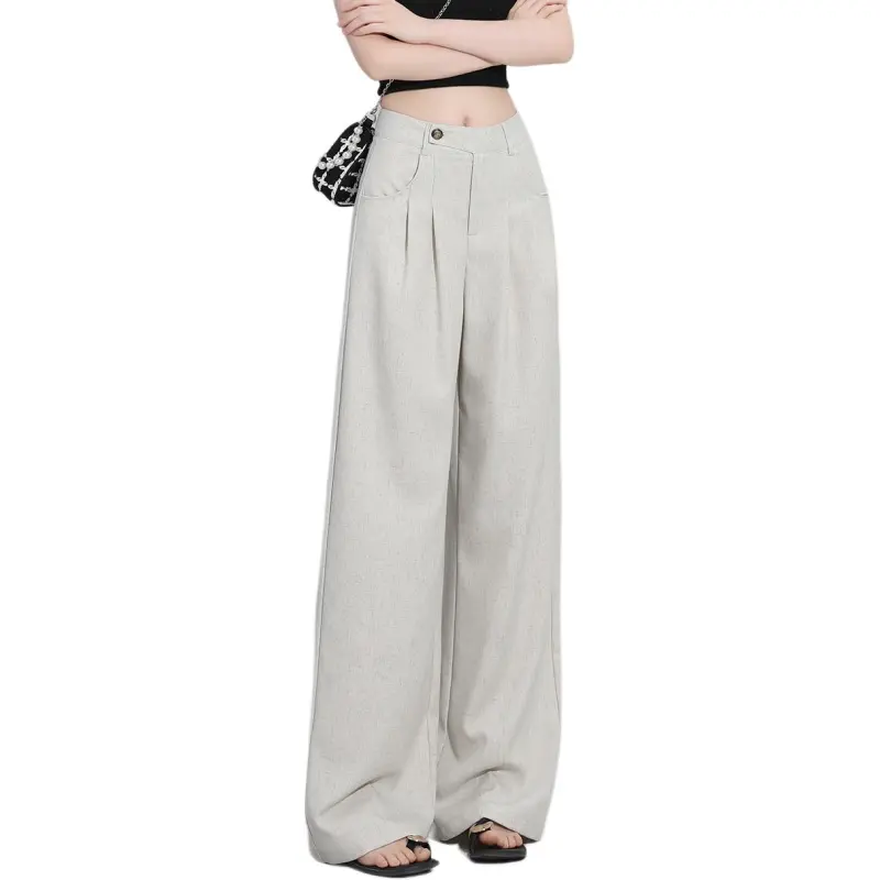 CCAABB Casual Pants Women's GYL/Heather Gray-2