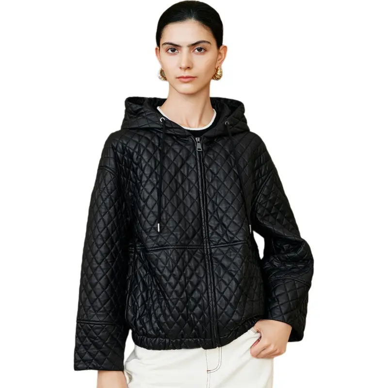 INSUN Leather Jackets Women's-1