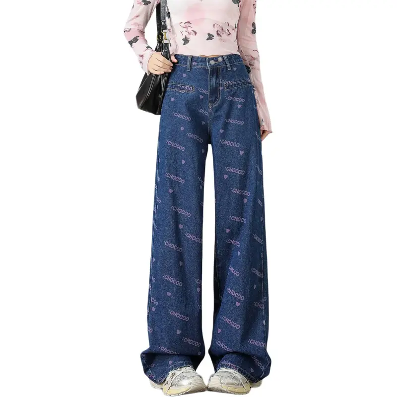  CHOCOOLATE Jeans Women's Dark Blue-3