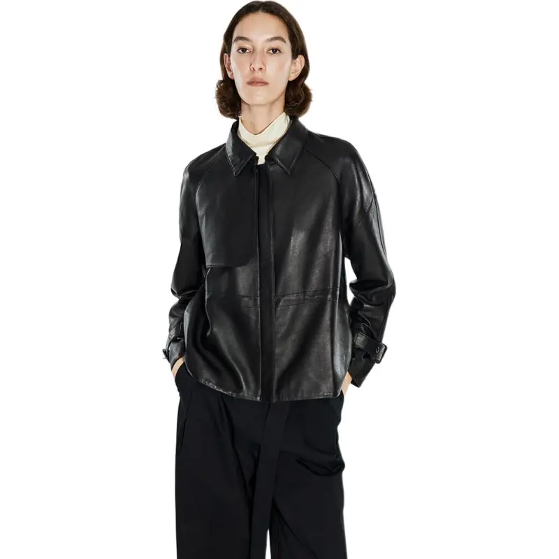 COVERINS Leather Jacket Women's-3