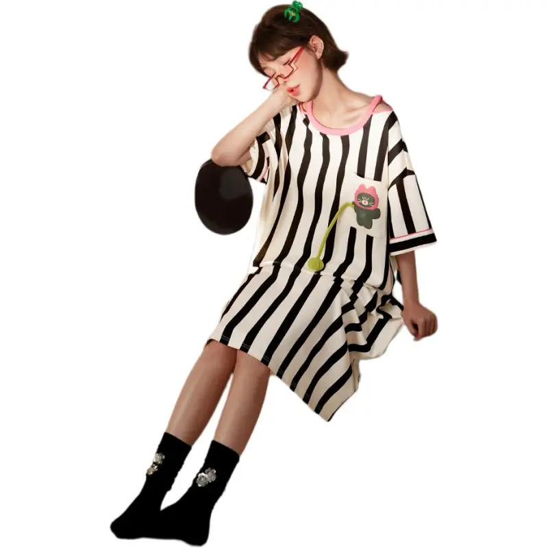 Gongdie Women's Nightgowns-2