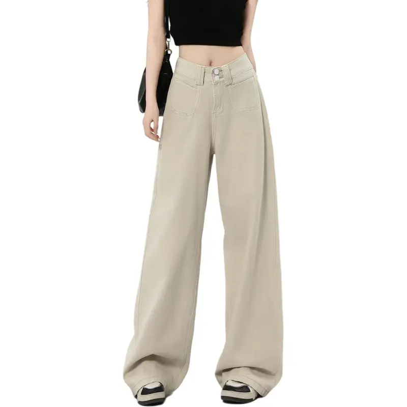 CCAABB Jeans Women's IVX/Sand White-4