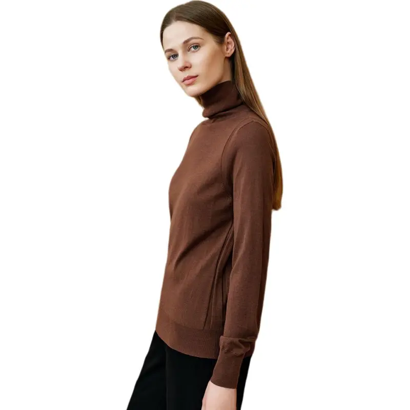 INSUN Knitwear Women's Camel-5