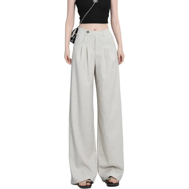 CCAABB Casual Pants Women's GYL/Heather Gray-3
