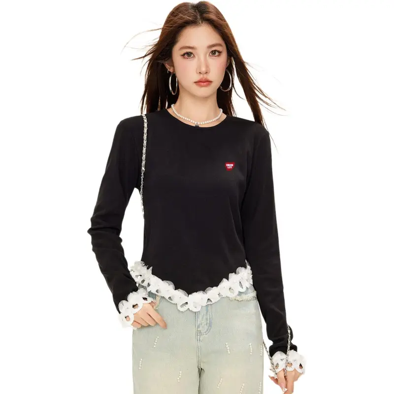  CHOCOOLATE T Shirt Women's BKX/Black-2