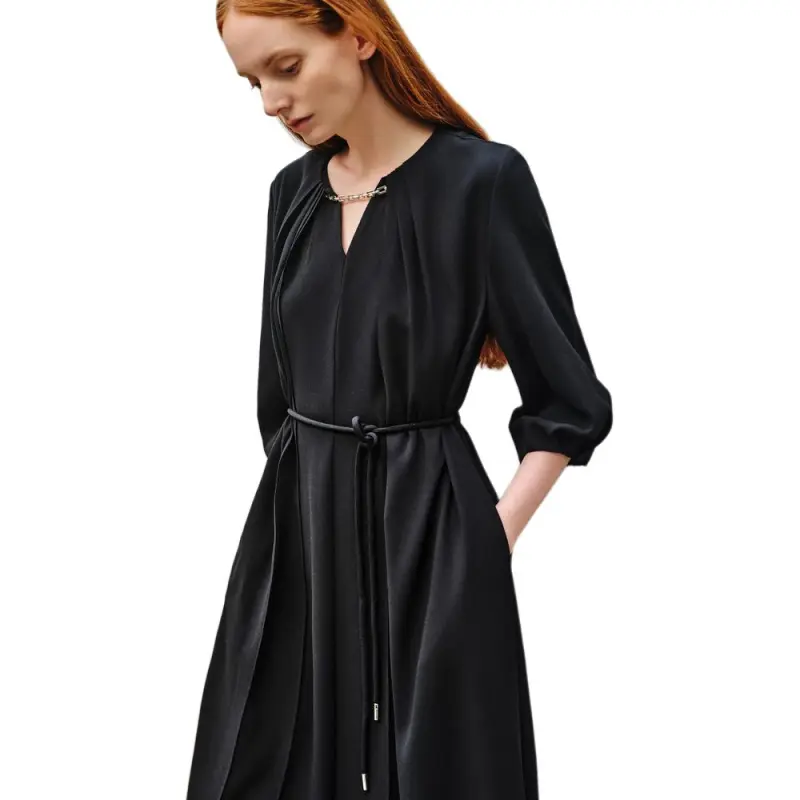INSUN Short Sleeved Dress Women's-4