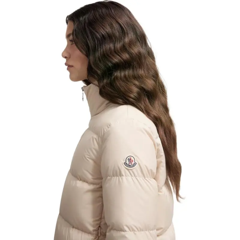 Moncler Down Jackets Women's Light Beige-4