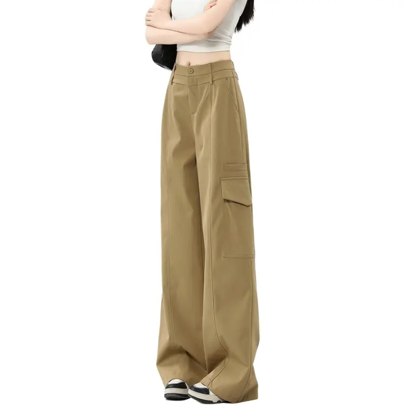 CCAABB Cargo Pants Women's BGX/Camel Yellow-3