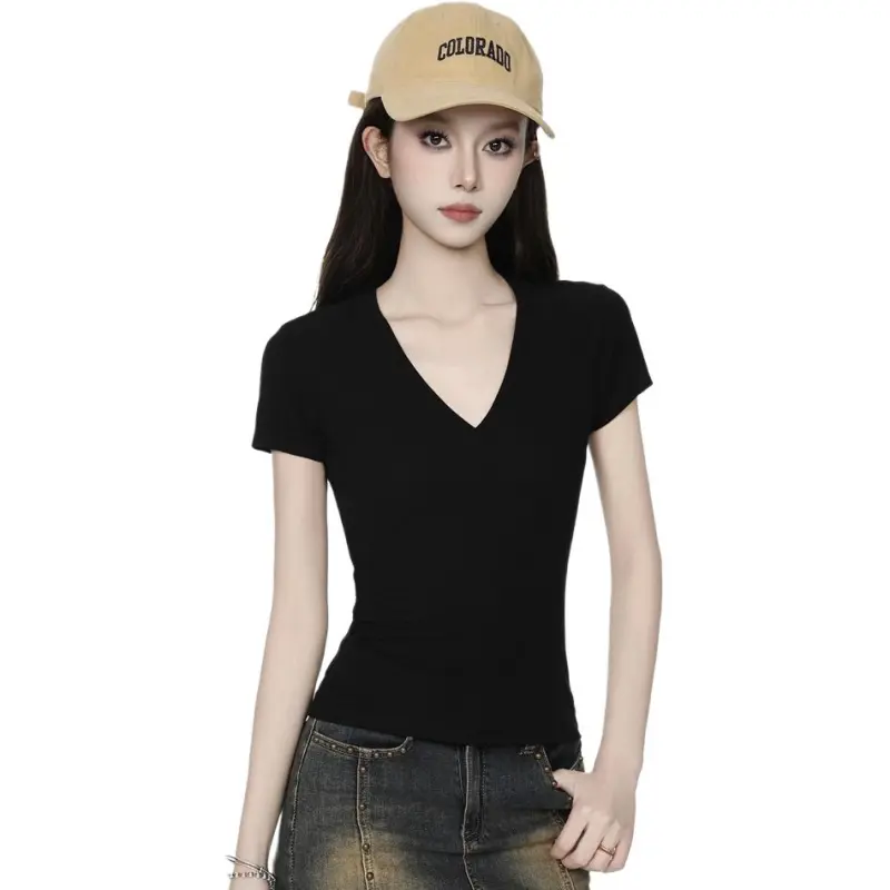 ASURBU T Shirts Women's Black-1