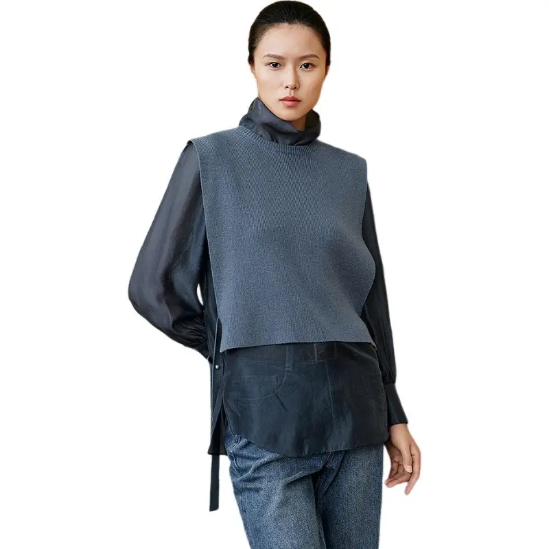 INSUN Casual Suits Women's Slate Blue-3