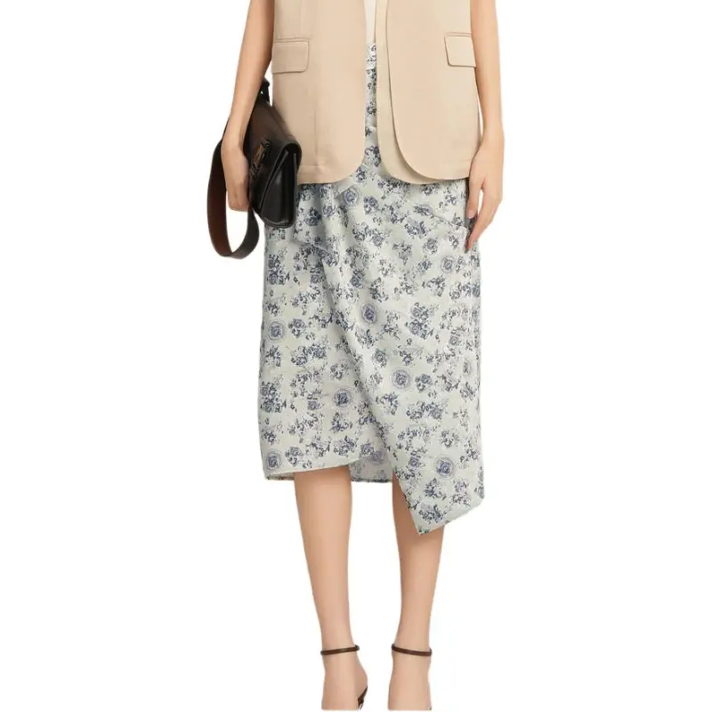 XG Casual Long Skirt Women's Flower Bud-2