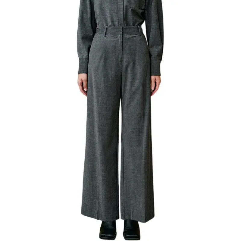 INSUN Casual Pants Women's Gray-2