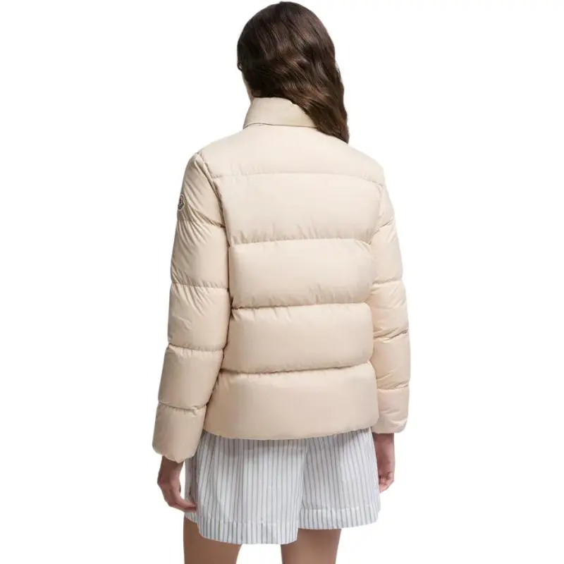 Moncler Down Jackets Women's Light Beige-5