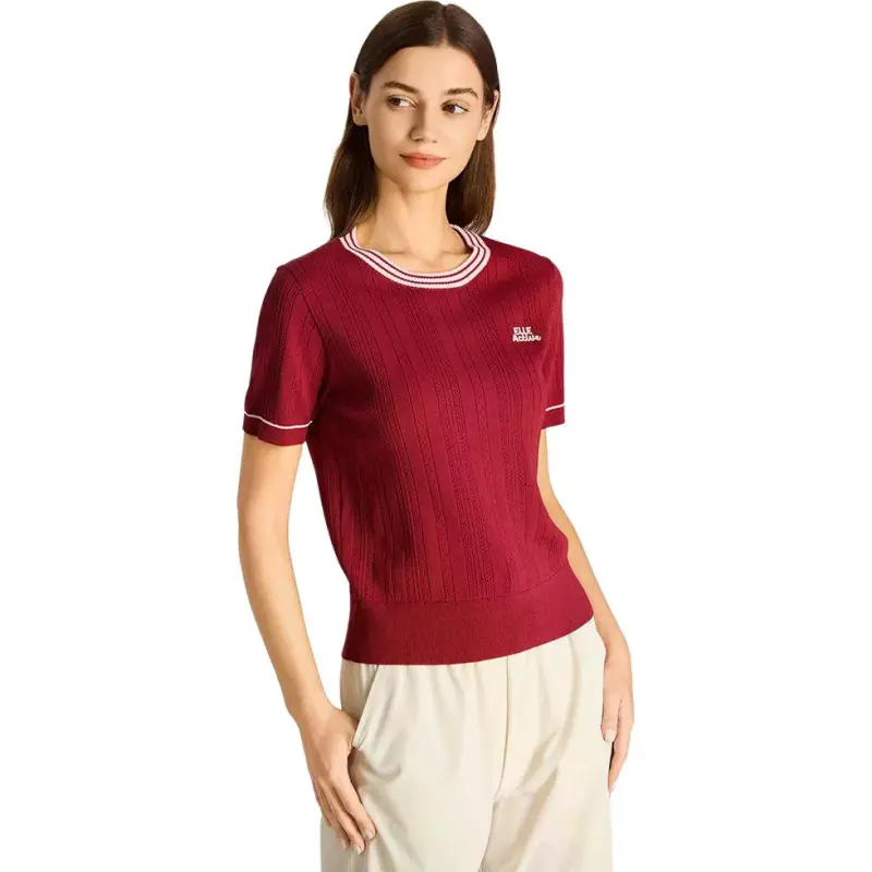 Elle Active Regular T Shirt Women's-2