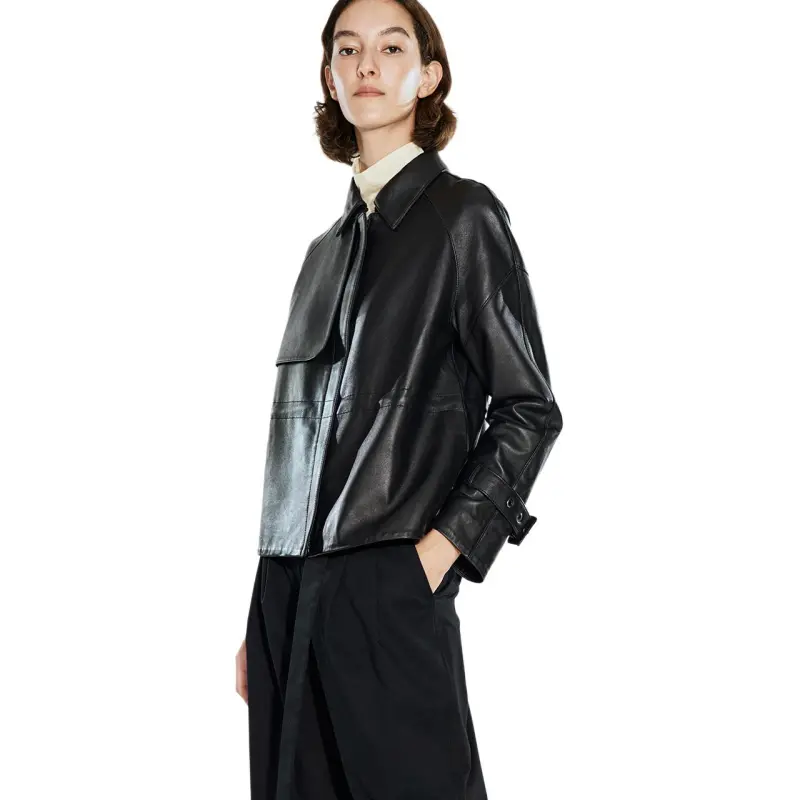 COVERINS Leather Jacket Women's-5