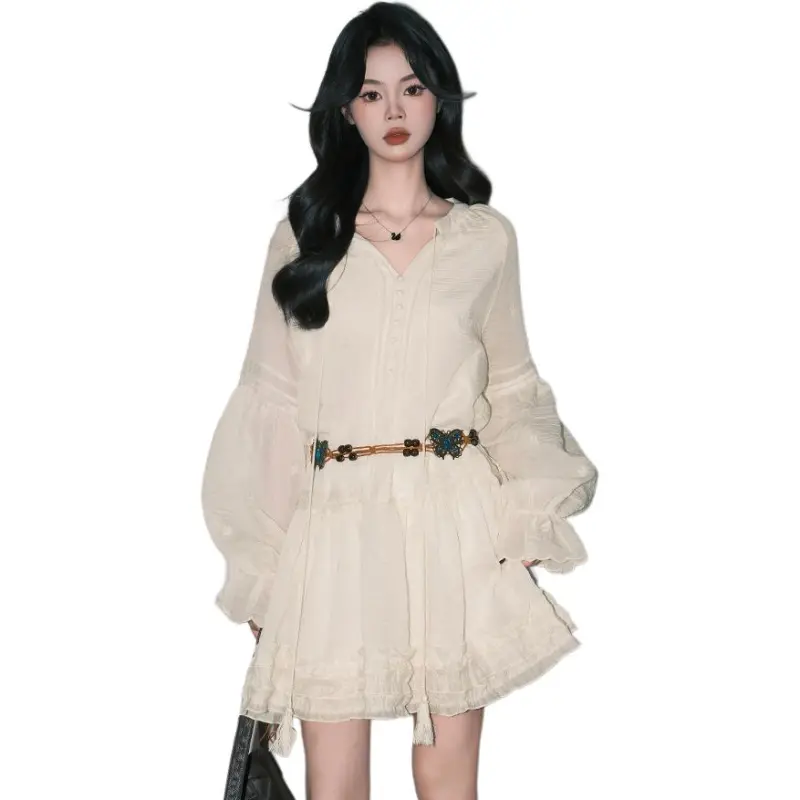 FOREVER 21 Long Sleeved Dress Women's-1
