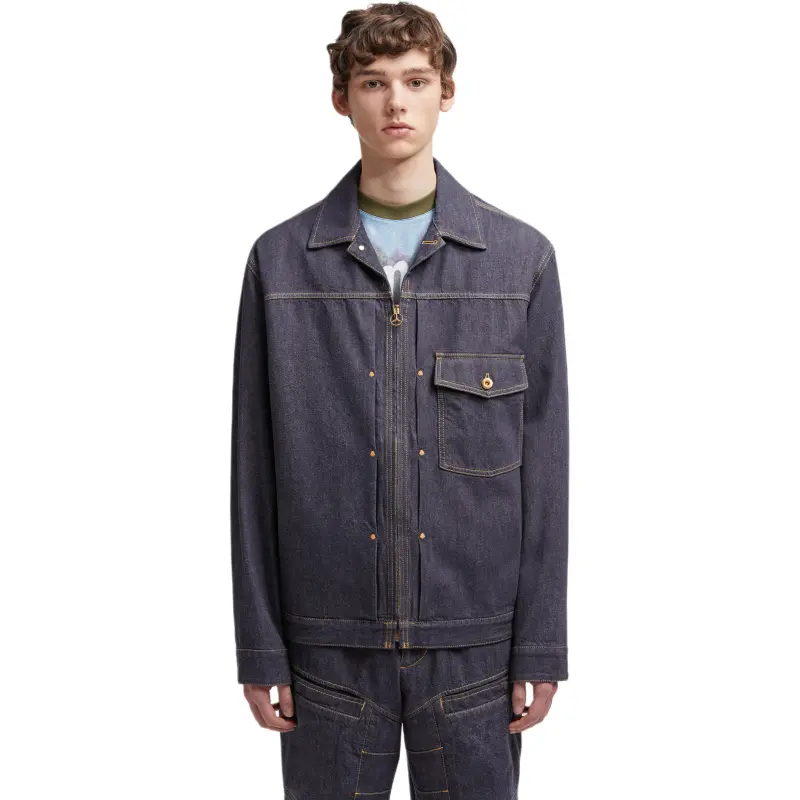 MONCLER GENIUS X Mercedes Benz Nigo Nepit Denim Jacket-2