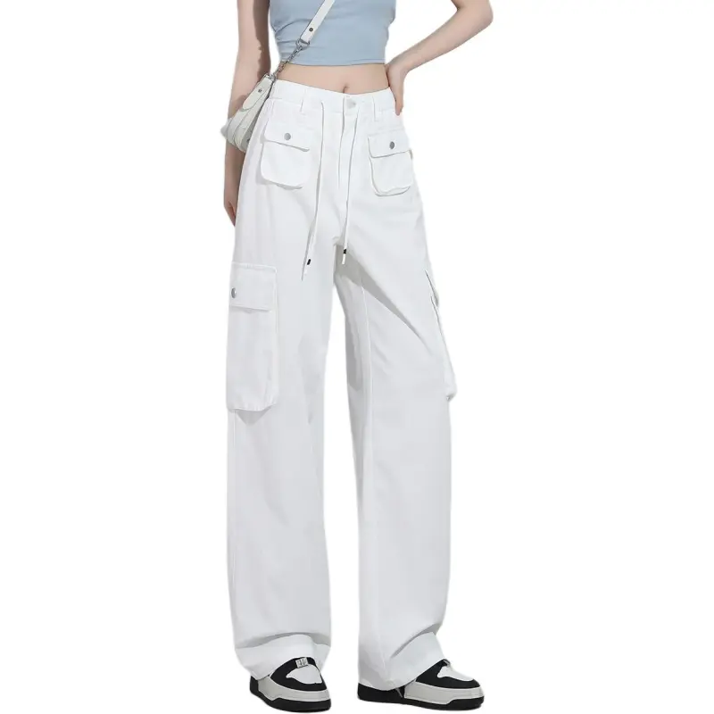 CCAABB Cargo Pants Women's WHX/White-2