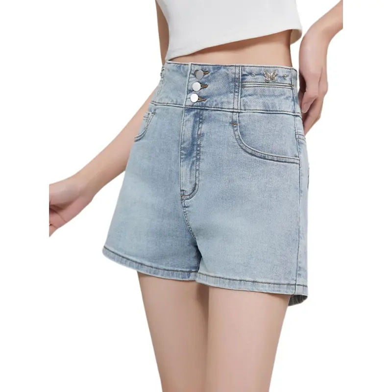 Love To Serve Denim Shorts Women's-1