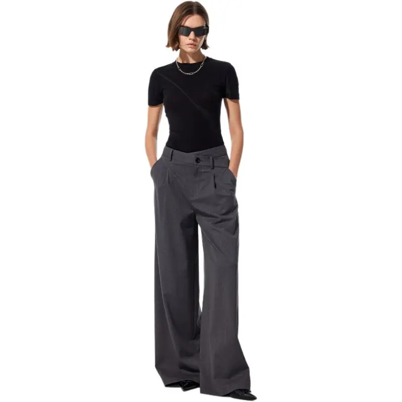 MEFUR Suit Trousers Women's Heather Gray-1